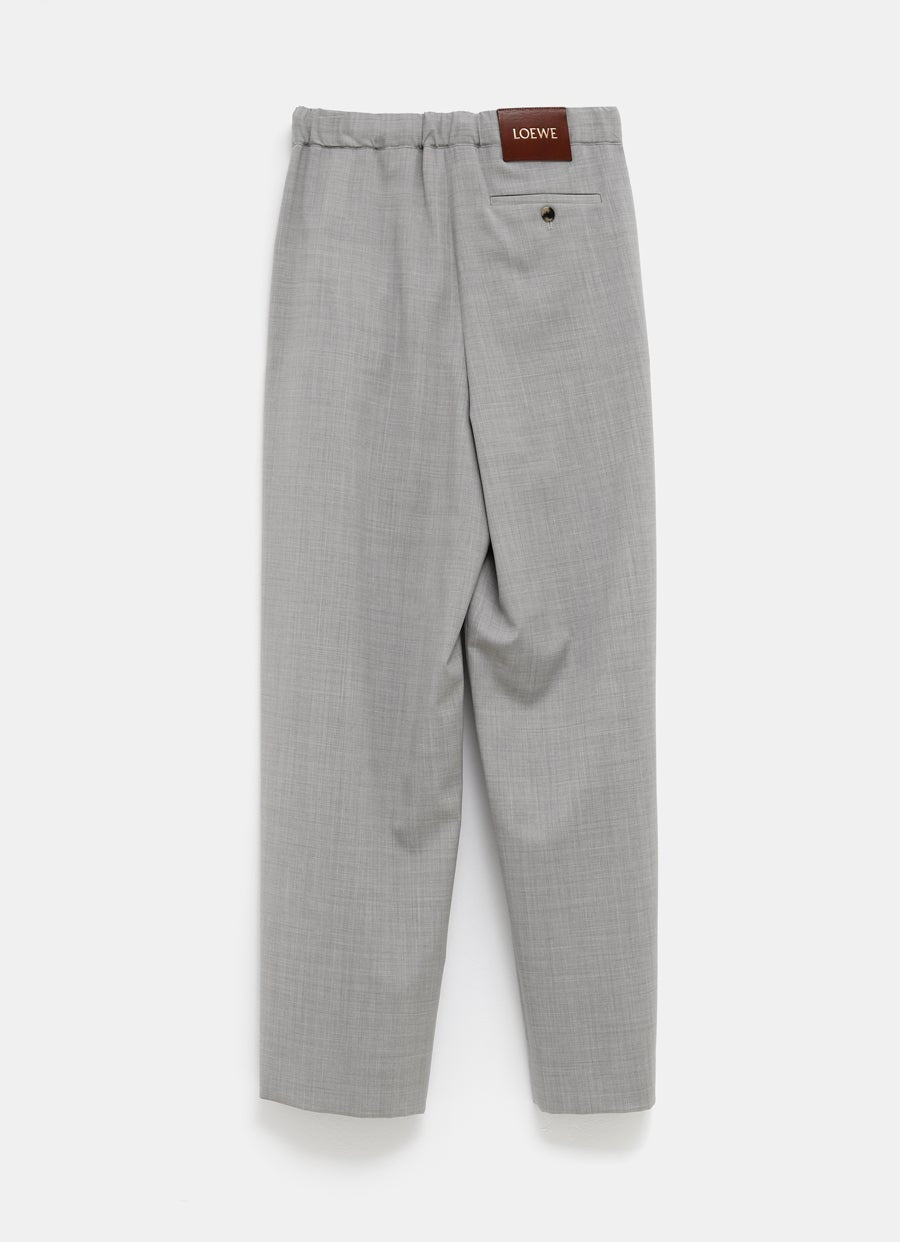 Drawstring Trousers in Wool