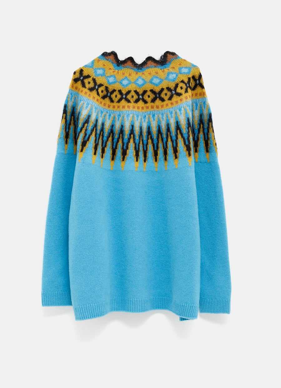 Wool/Mohair Sweater for Men
