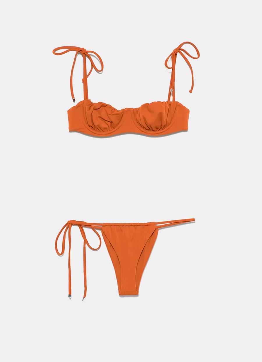 Orange Bikini Set
