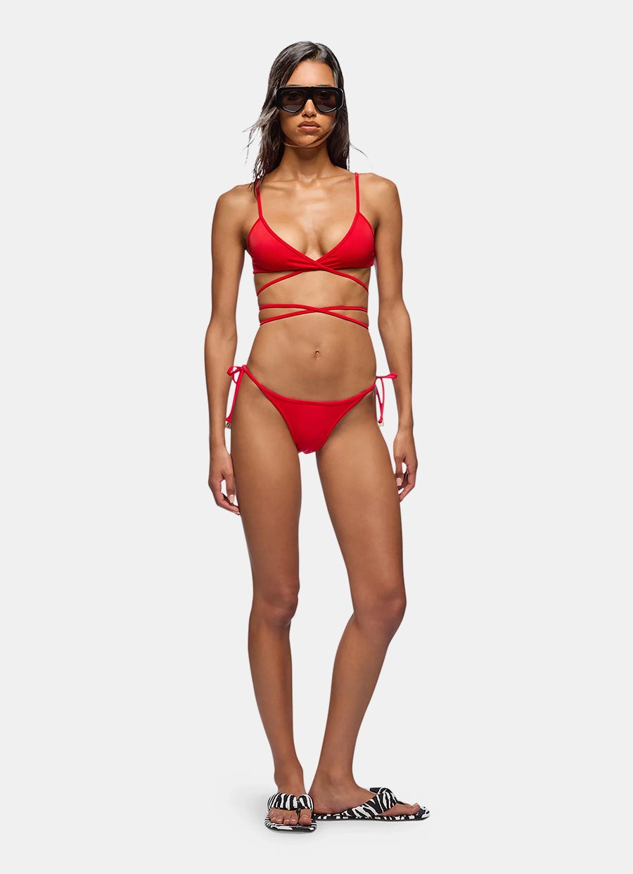 Red Bikini Set
