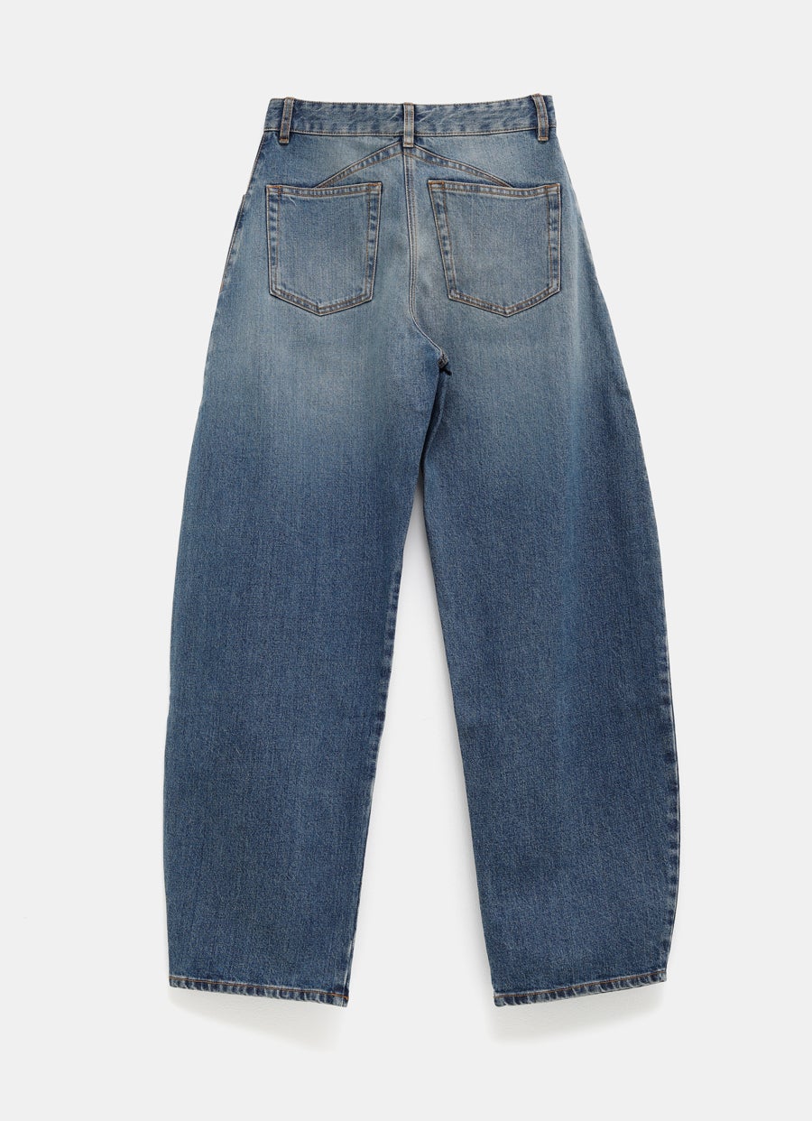 Low Waist Round Jeans