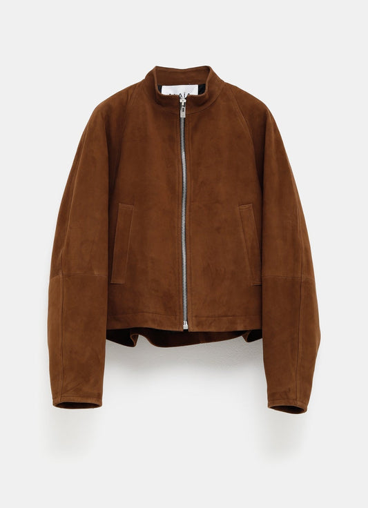 Round Suede Jacket