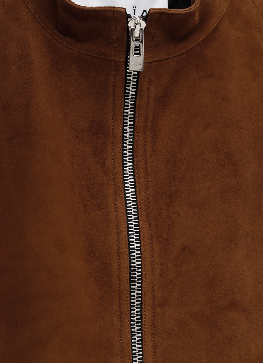 Round Suede Jacket