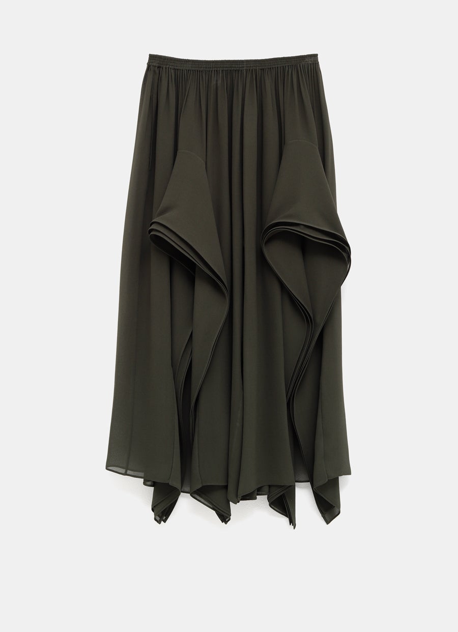 Georgette Ruffle Pants