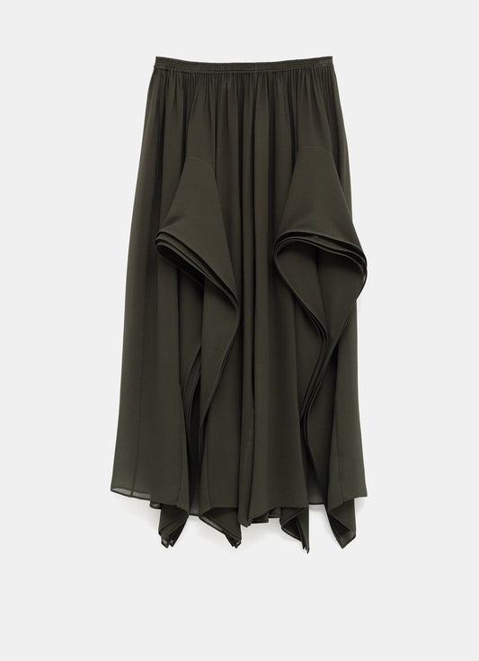 Georgette Ruffle Pants