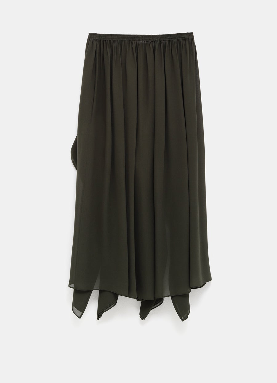 Georgette Ruffle Pants