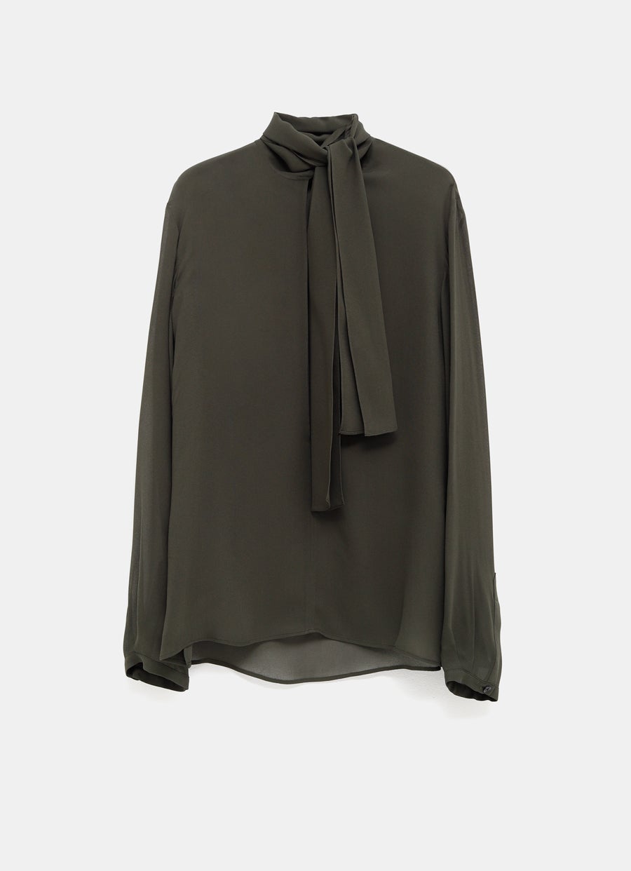 Georgette Scarf Blouse