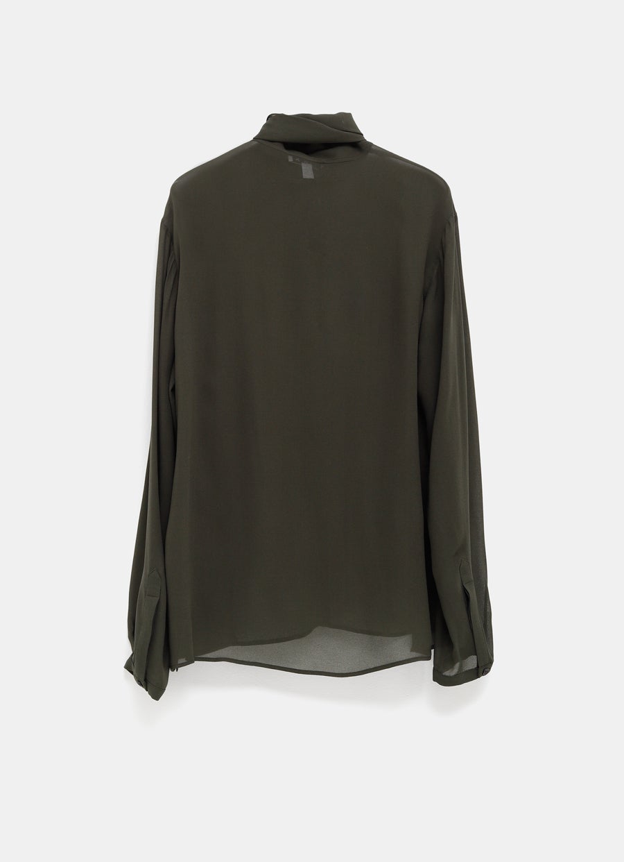 Georgette Scarf Blouse