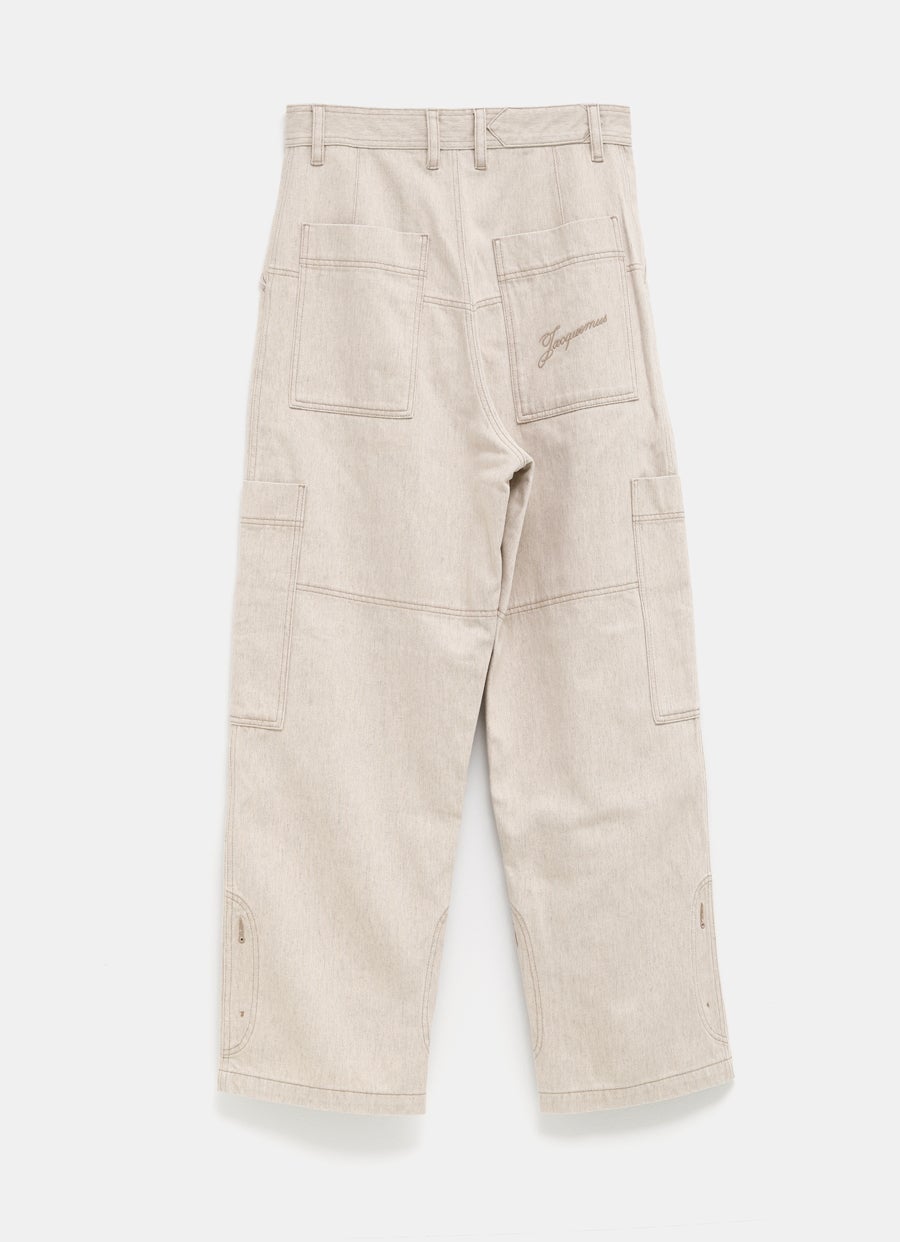 Carré de-Nîmes Denim Cargo Pants for Men