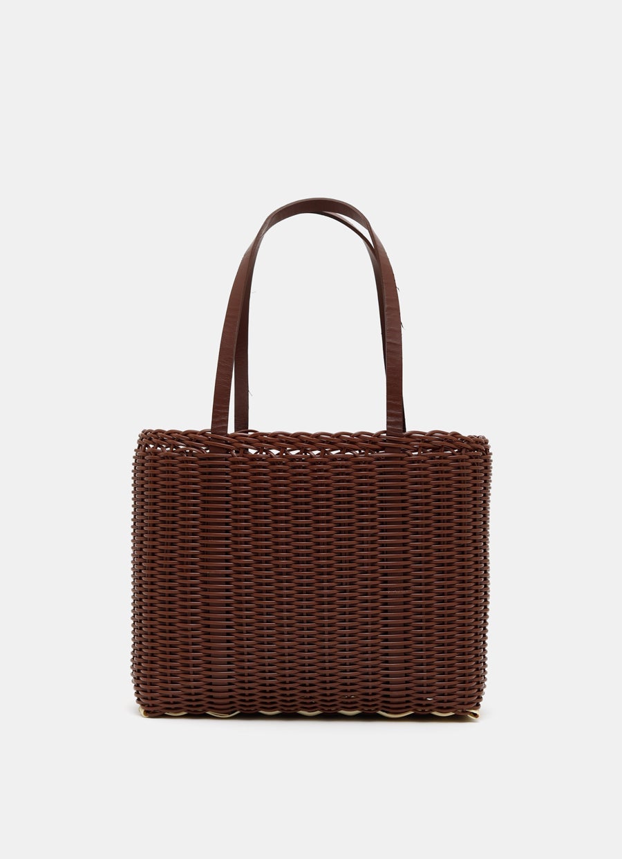 Mini Tote Leather Bag