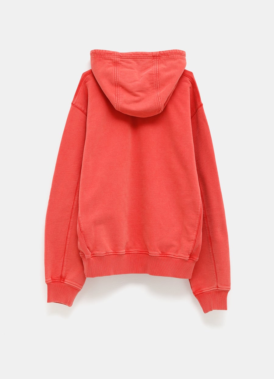 Chrome Text Printed Hoodie