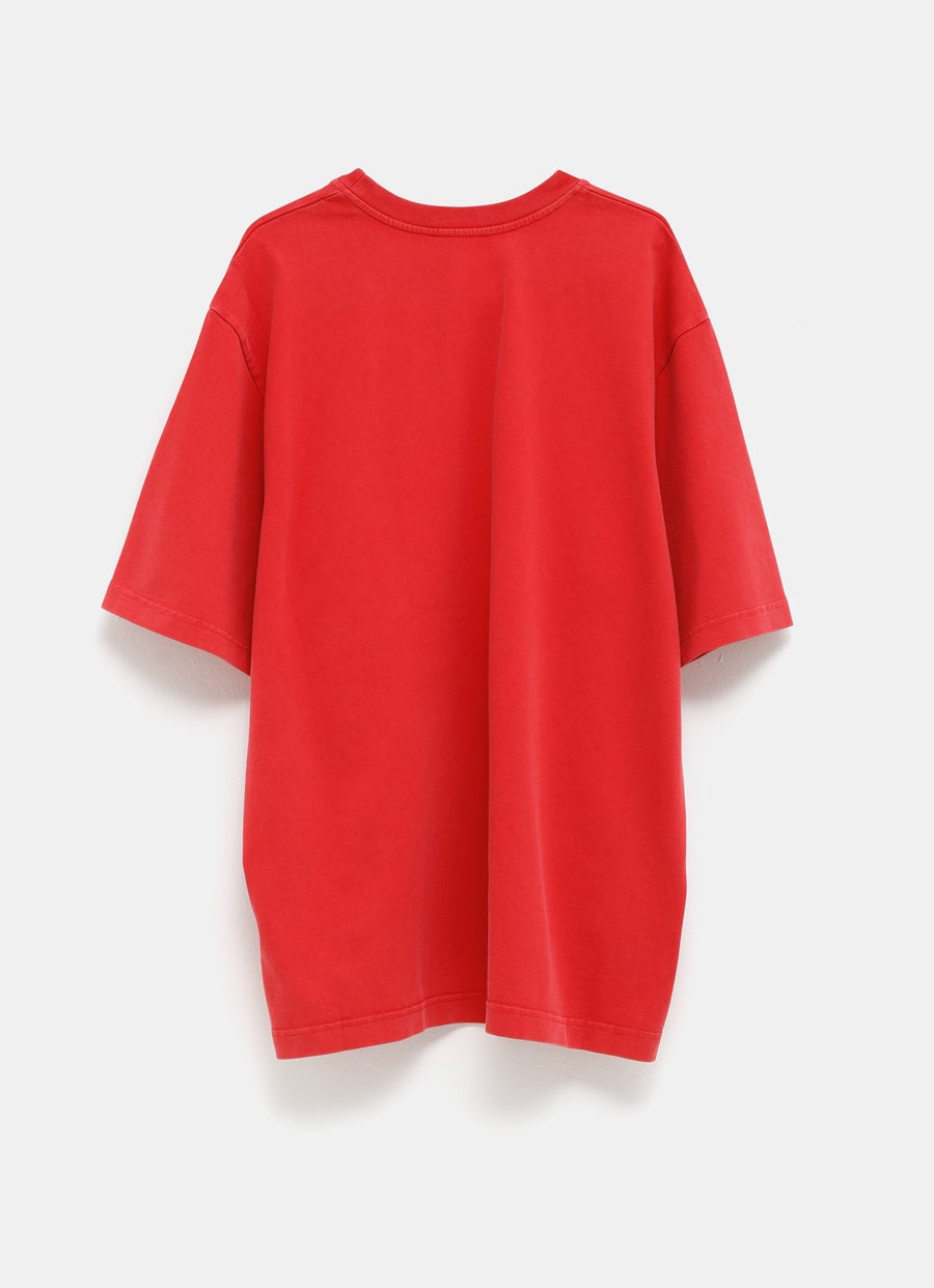 Chrome Text Printed T-shirt