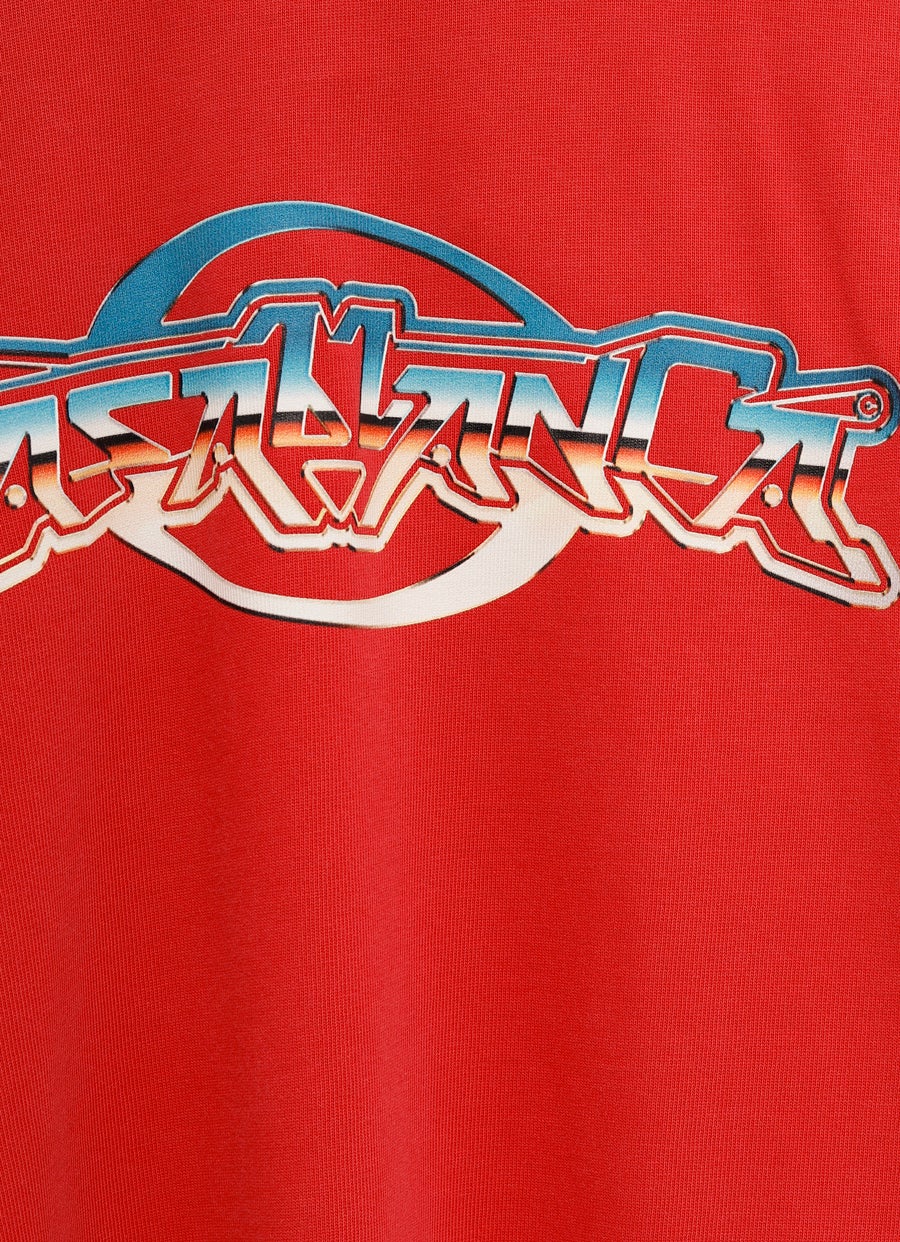 Chrome Text Printed T-shirt
