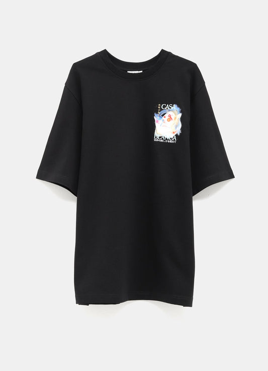Galactic Connection Printed Oversize T-shirt