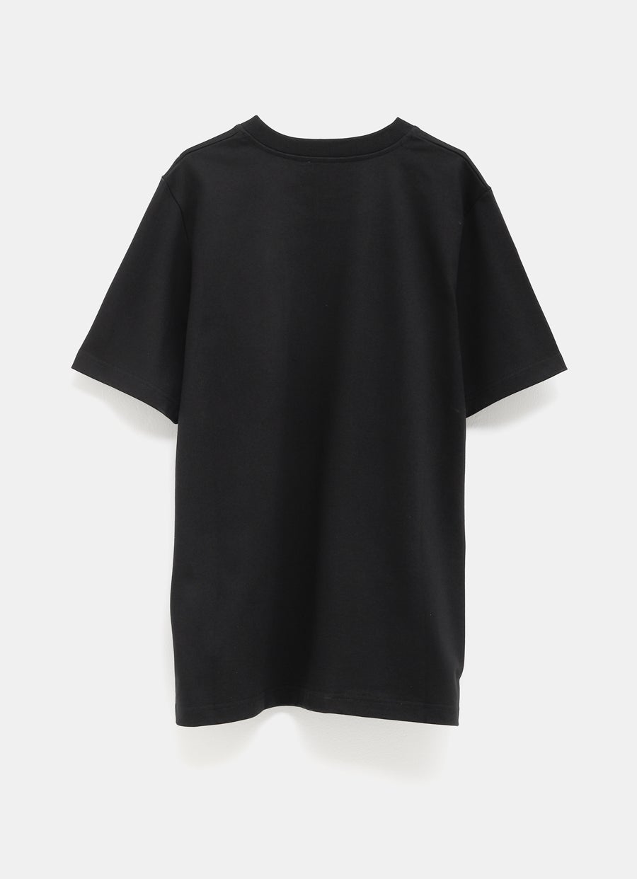Mushroom Emblem Printed T-shirt