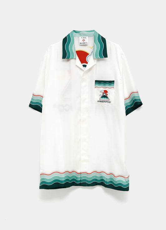 Montagne Ondulee Silk Shirt