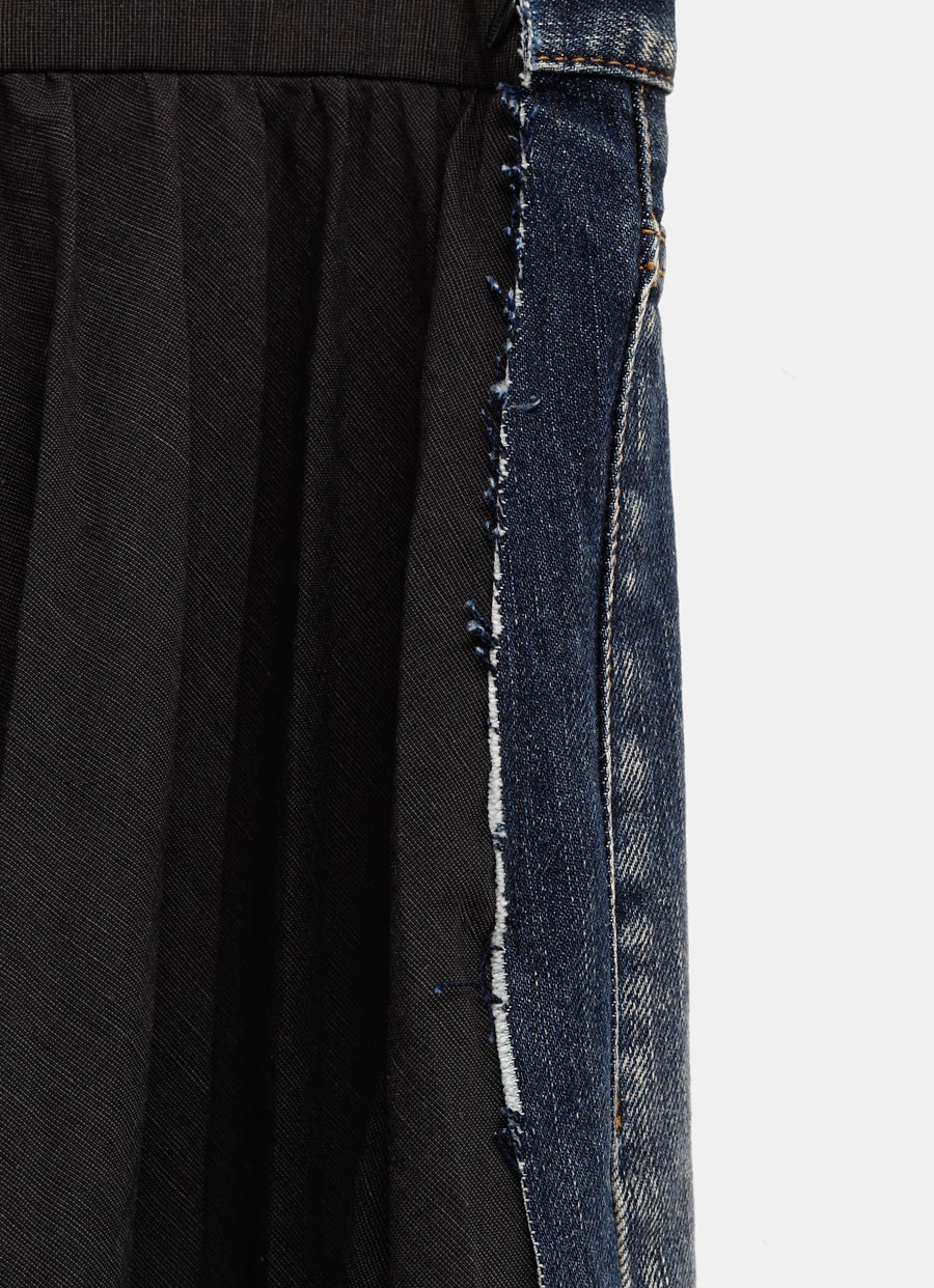 Hybrid Midi Skirt