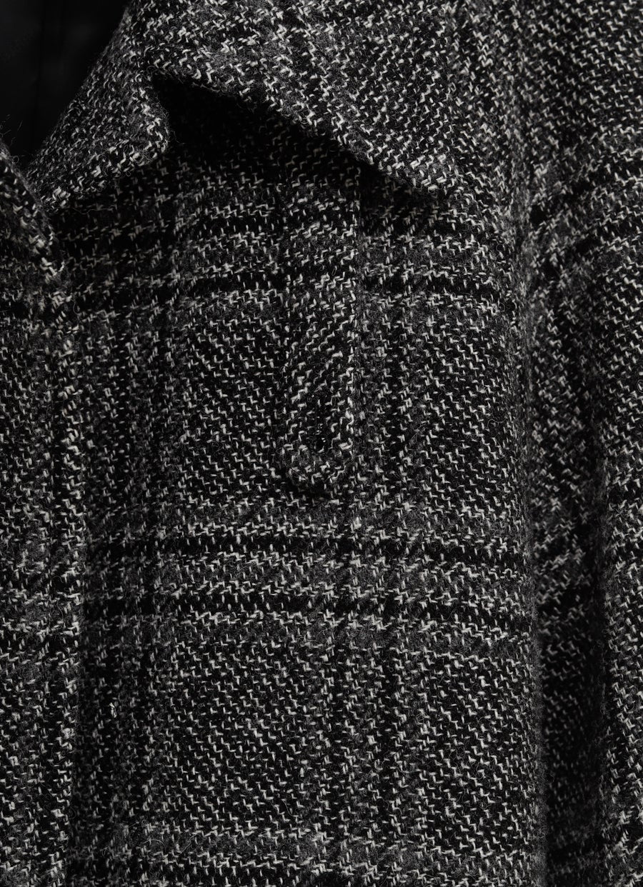 One Layer Raglan Coat