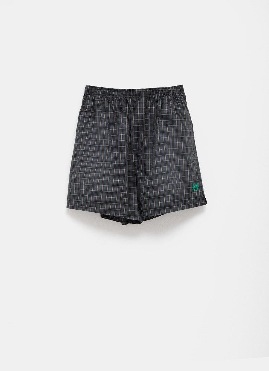 Check Boxer Swim Shorts