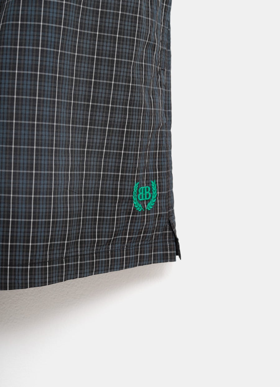 Check Boxer Swim Shorts