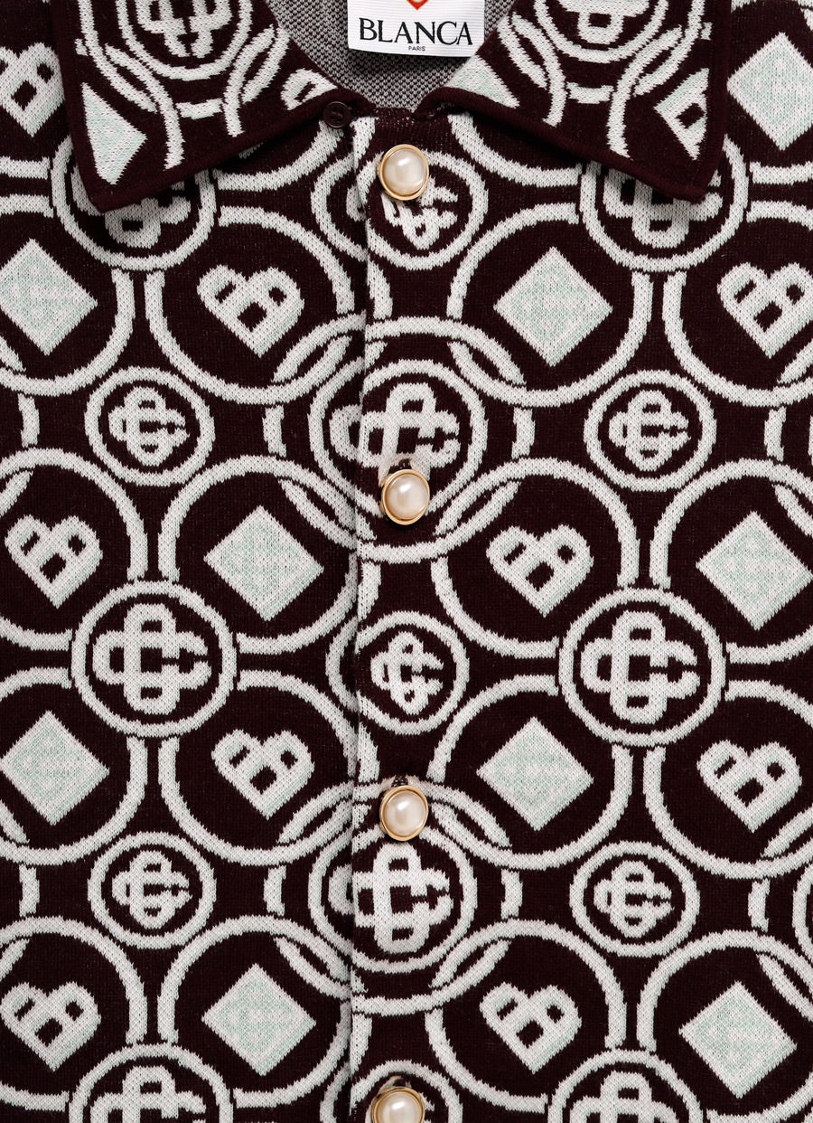 Monogram Knit Shirt