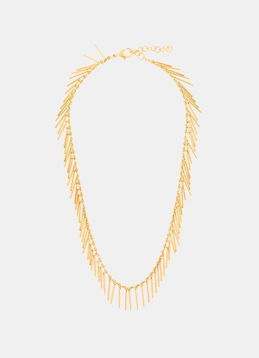 Fringed Necklace