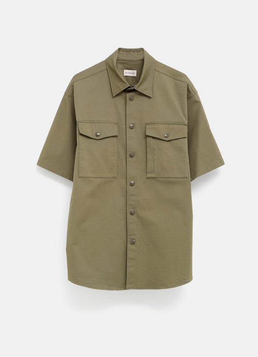 Cotton Gabardine Shirt for Men