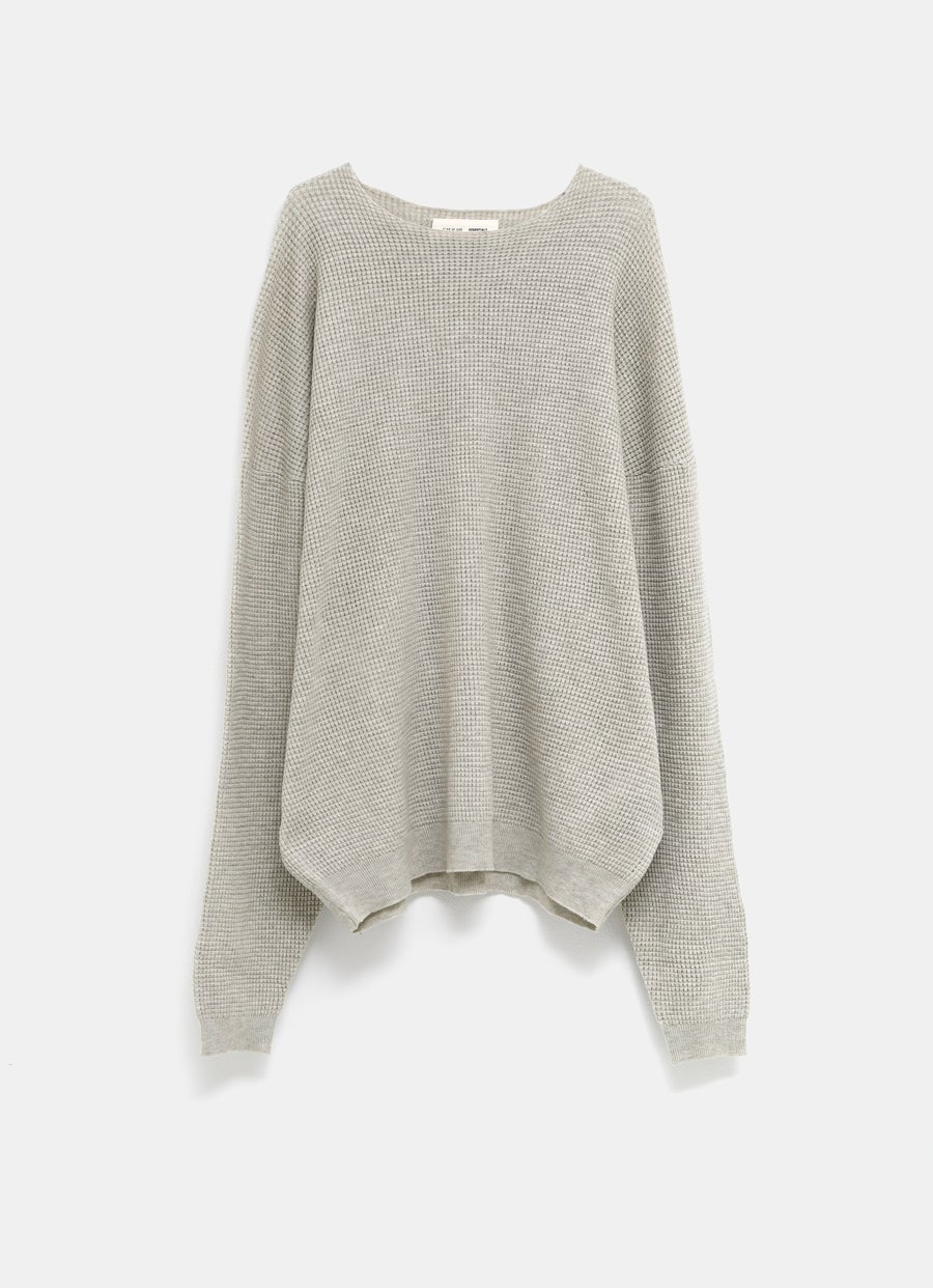 Waffle Sweater for men