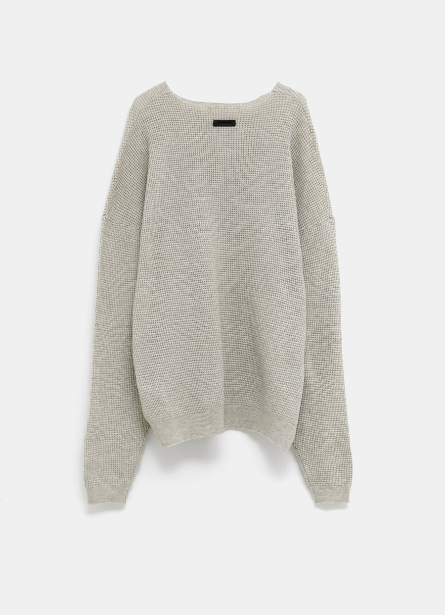 Waffle Sweater for men