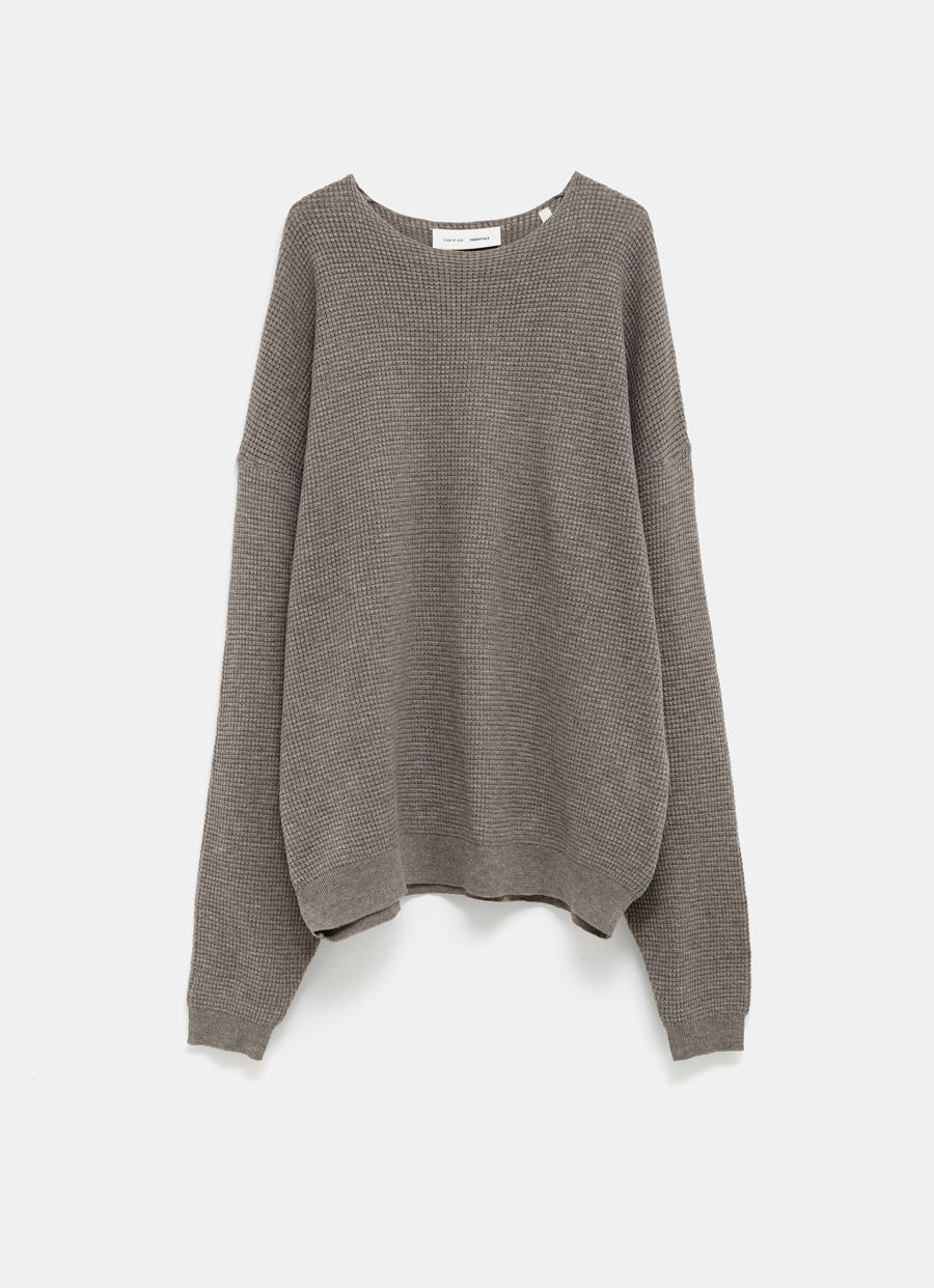 Waffle Sweater for men
