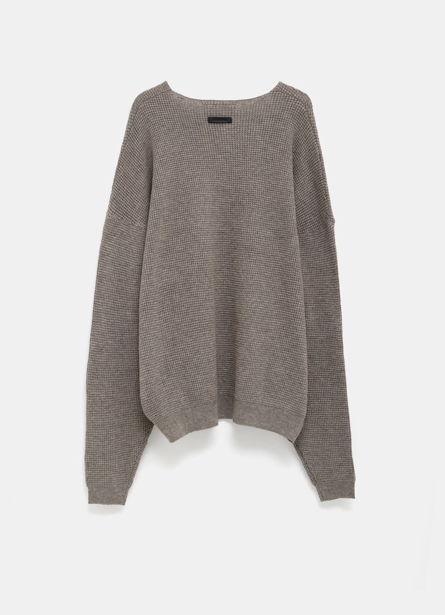 Waffle Sweater for men