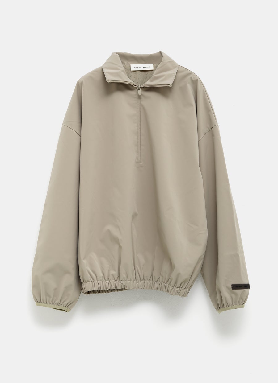 Canvas Zip Pullover for men