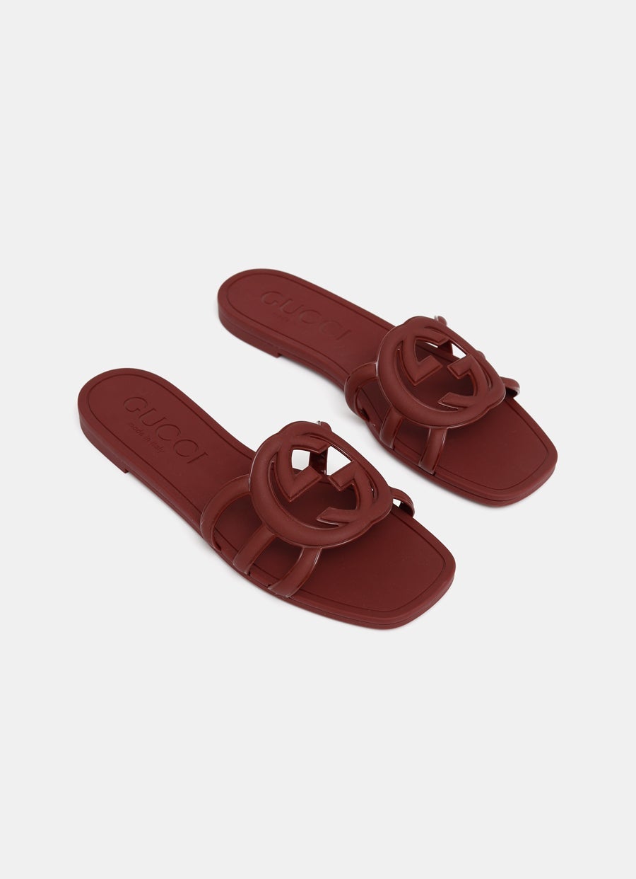 Women's Interlocking G Slide Sandal