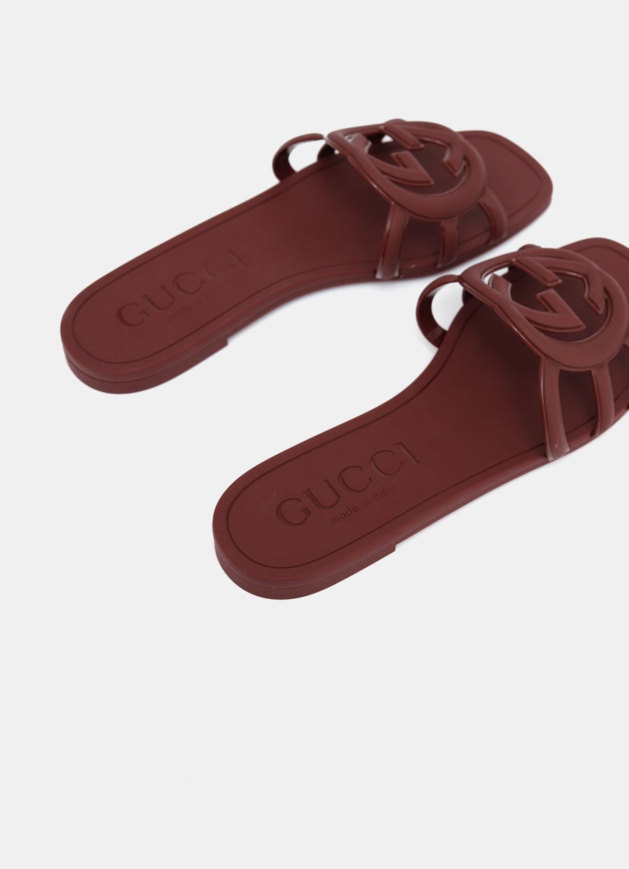 Women's Interlocking G Slide Sandal