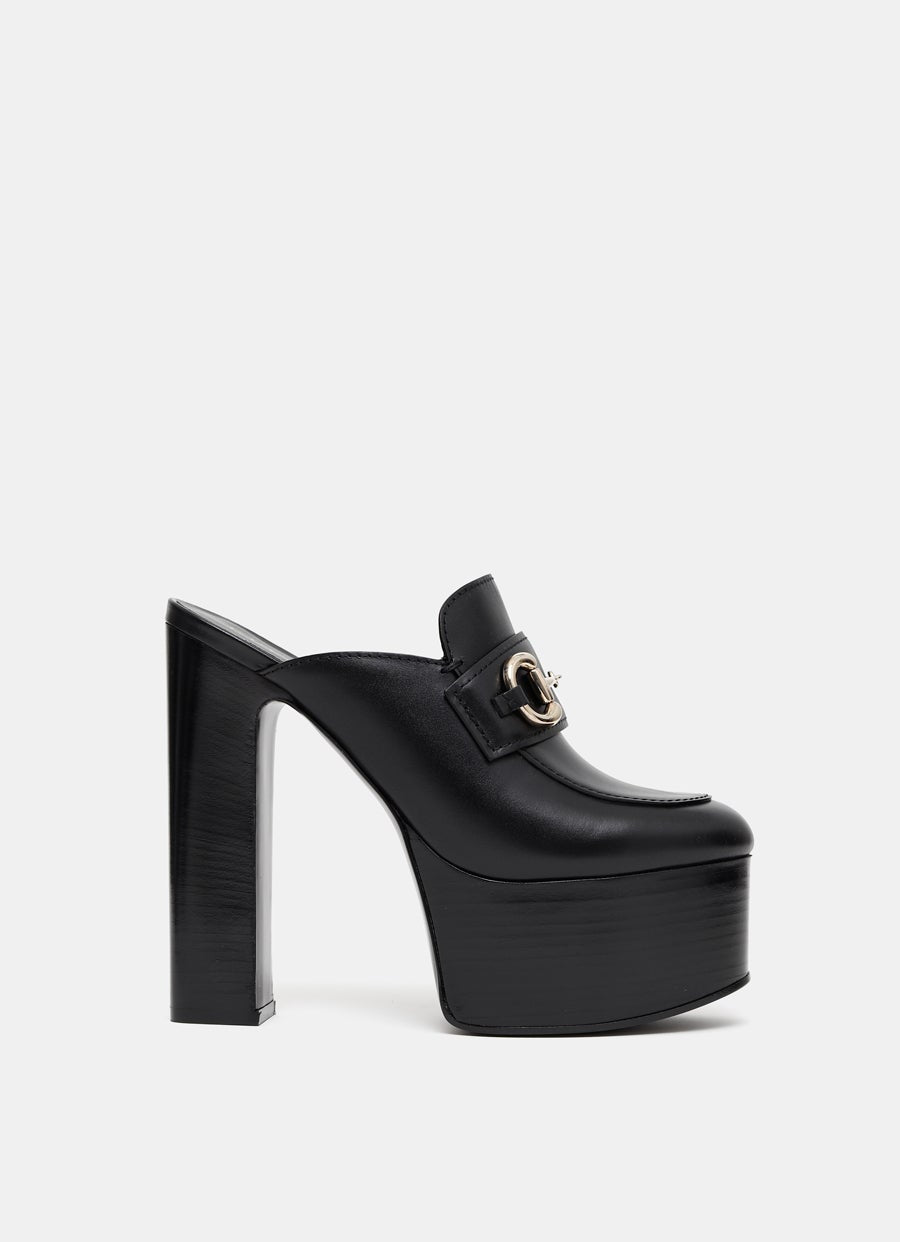 Platform mule with Horsebit for Women