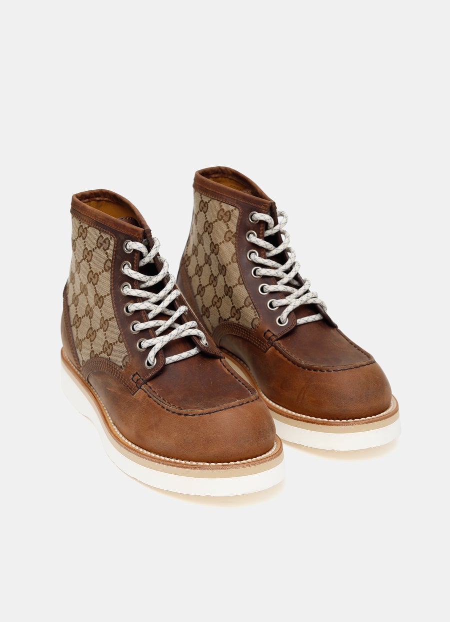 Lace-up Ankle Boot for Men