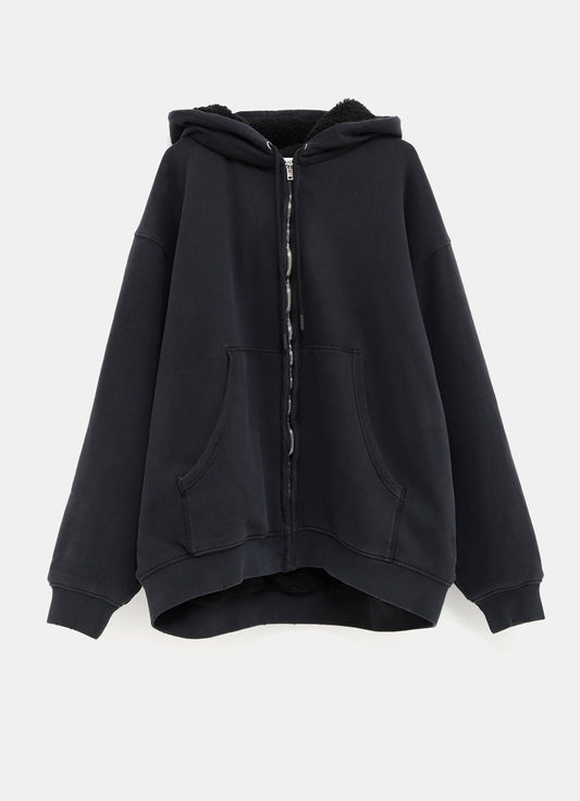 Hooded Zipper Sweater