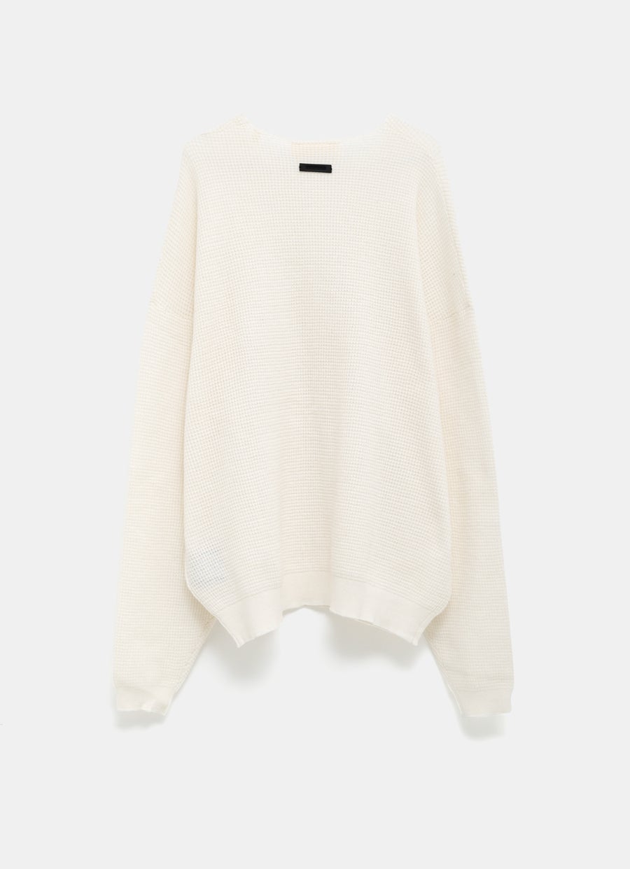 Waffle Sweater for men