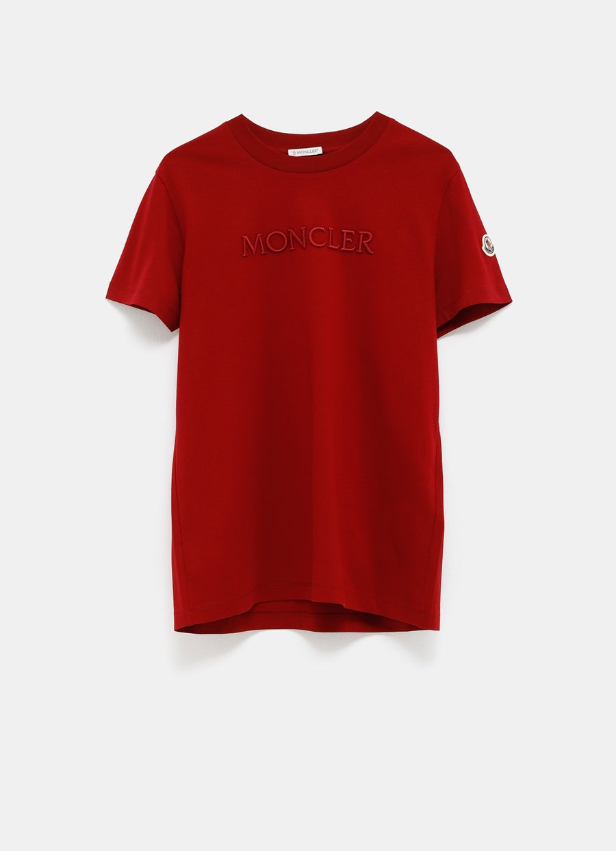 Embroidered Tonal Logo T-Shirt