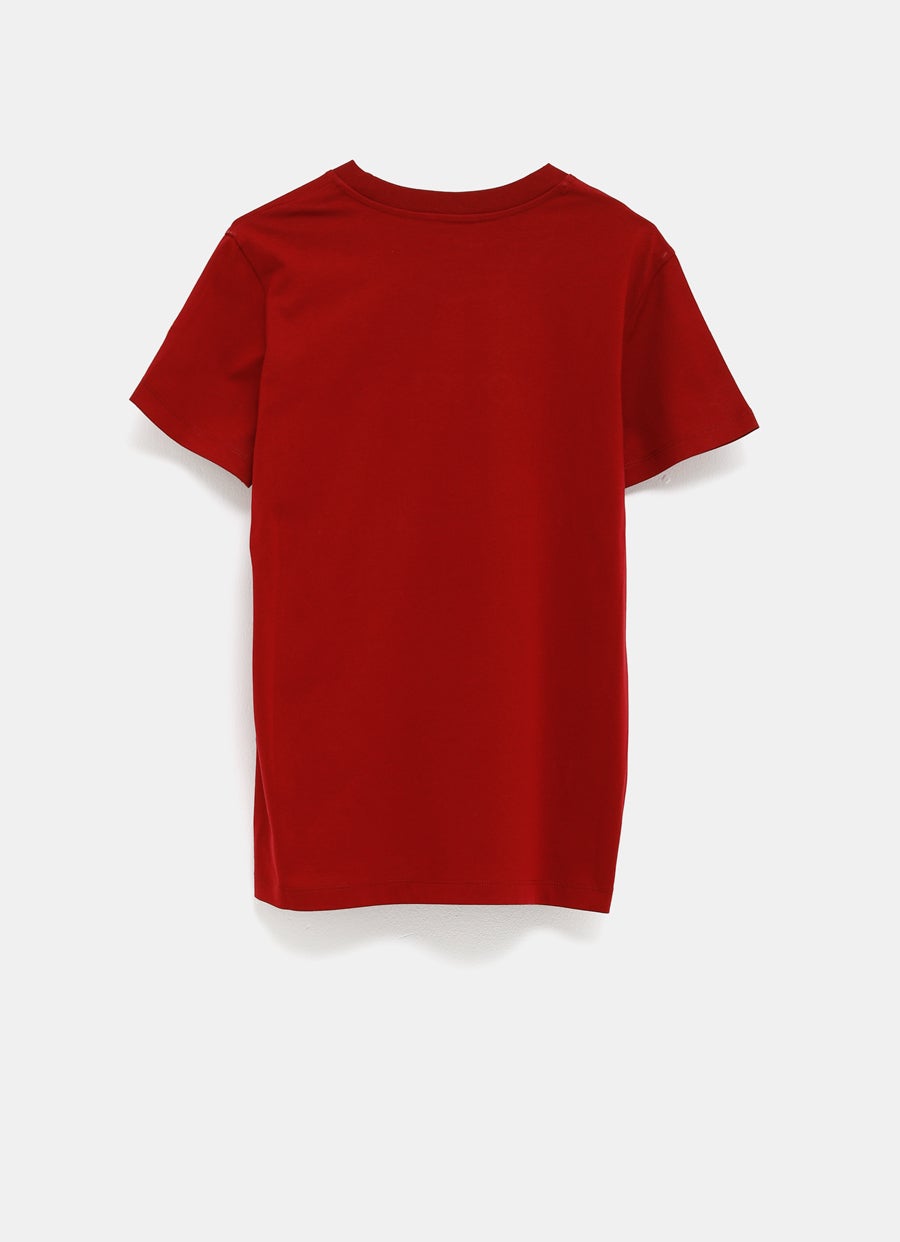 Embroidered Tonal Logo T-Shirt