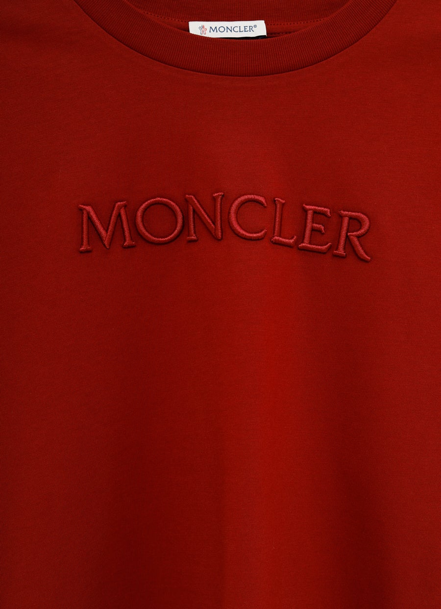 Embroidered Tonal Logo T-Shirt