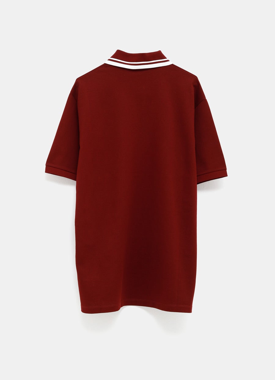 Piquet Polo Shirt with GG for Men