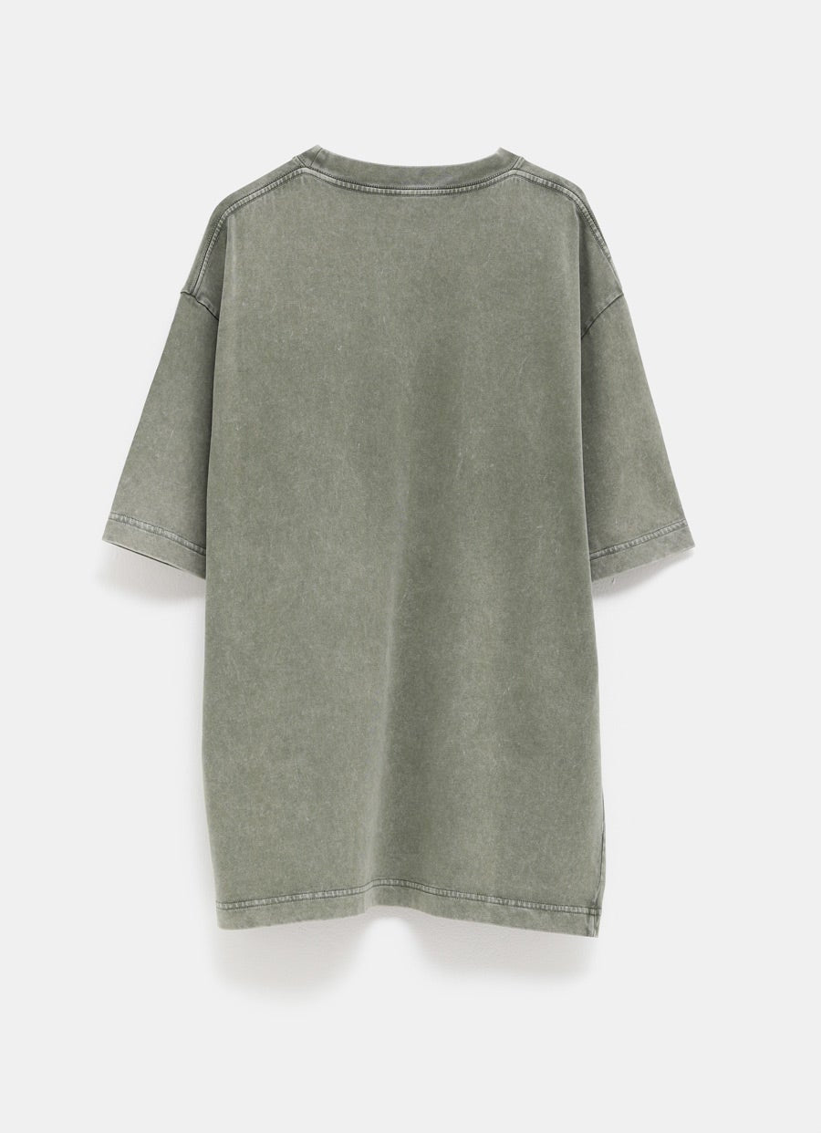 Embroidered Logo T-Shirt for Men