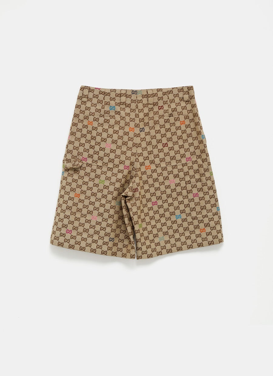 GG Canvas Shorts for Men