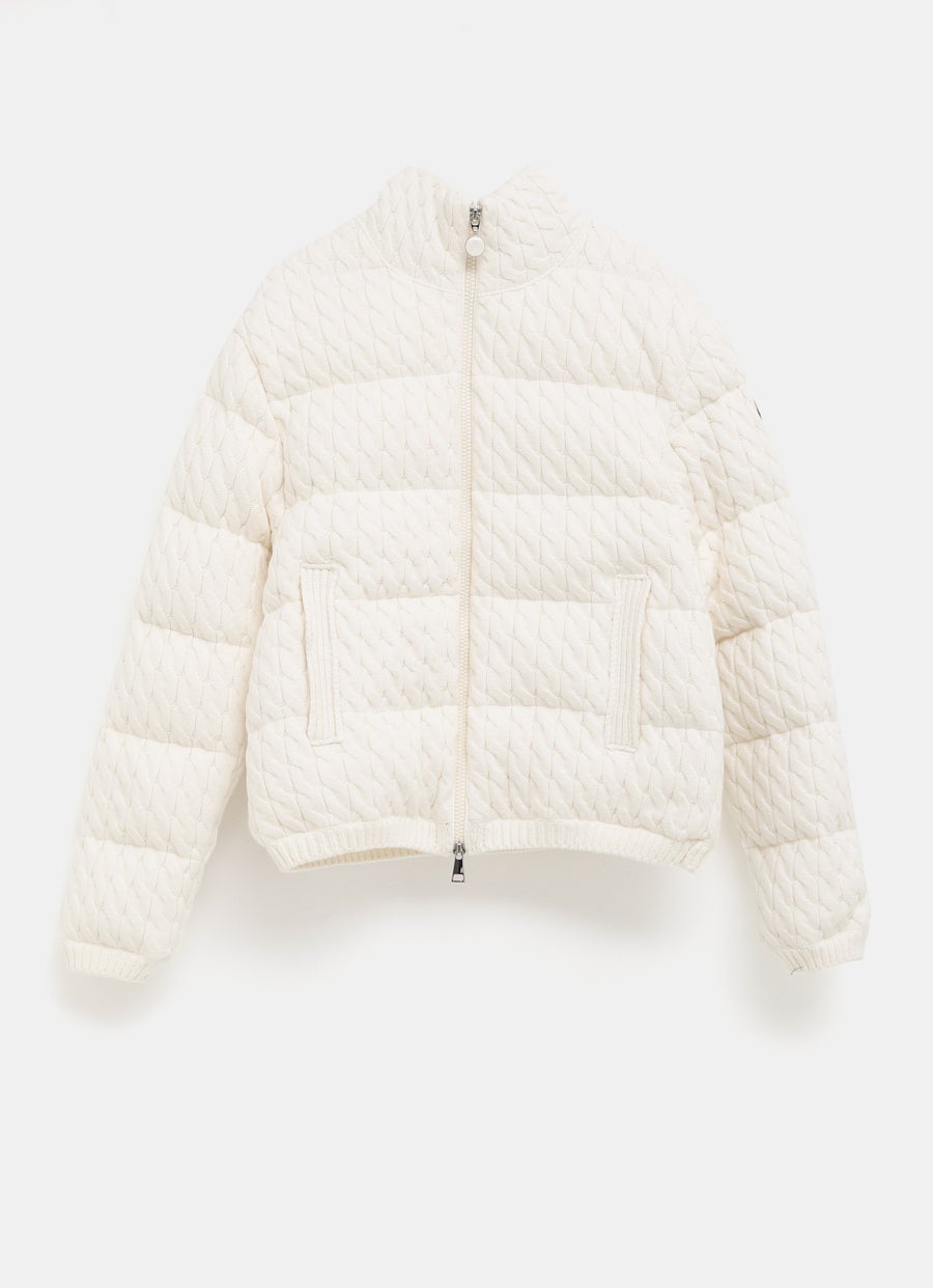 Padded Tricot Cardigan for Women