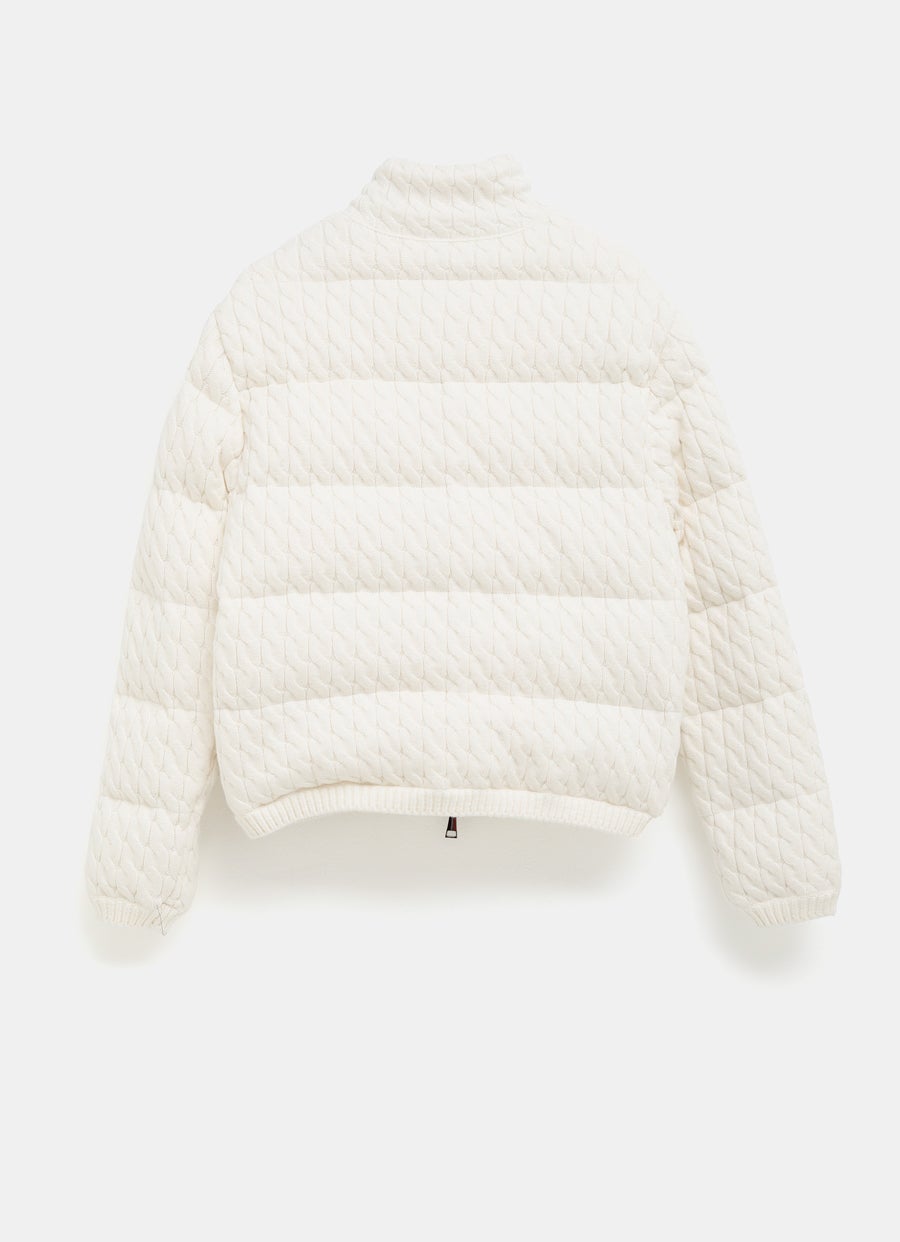 Padded Tricot Cardigan for Women