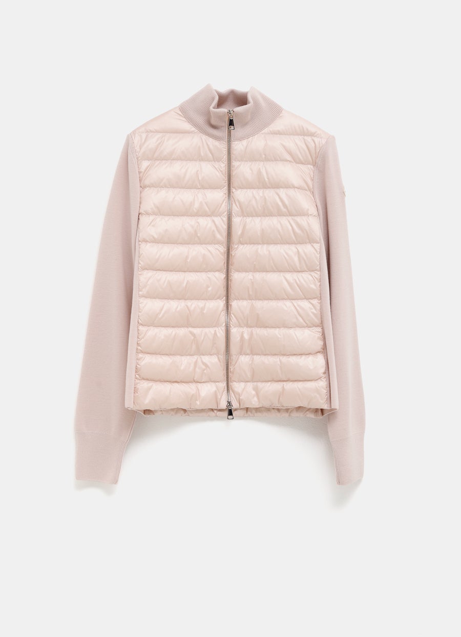 Padded Wool Cardigan for Women