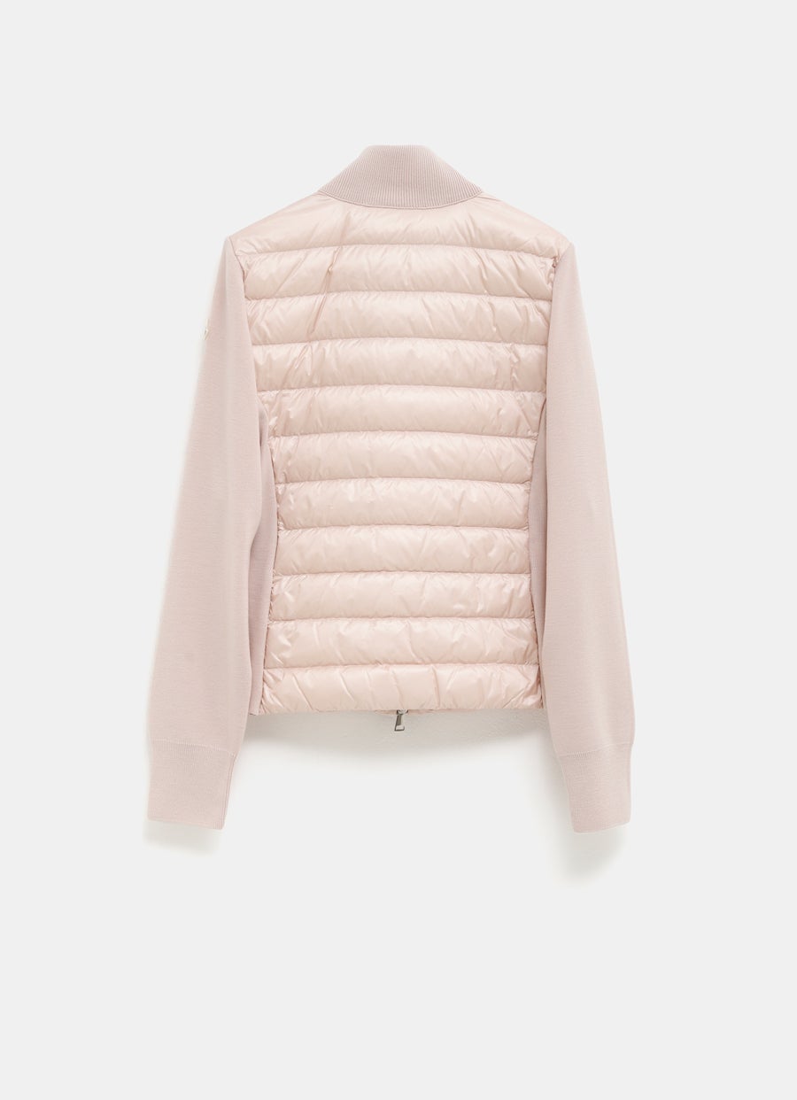 Padded Wool Cardigan for Women