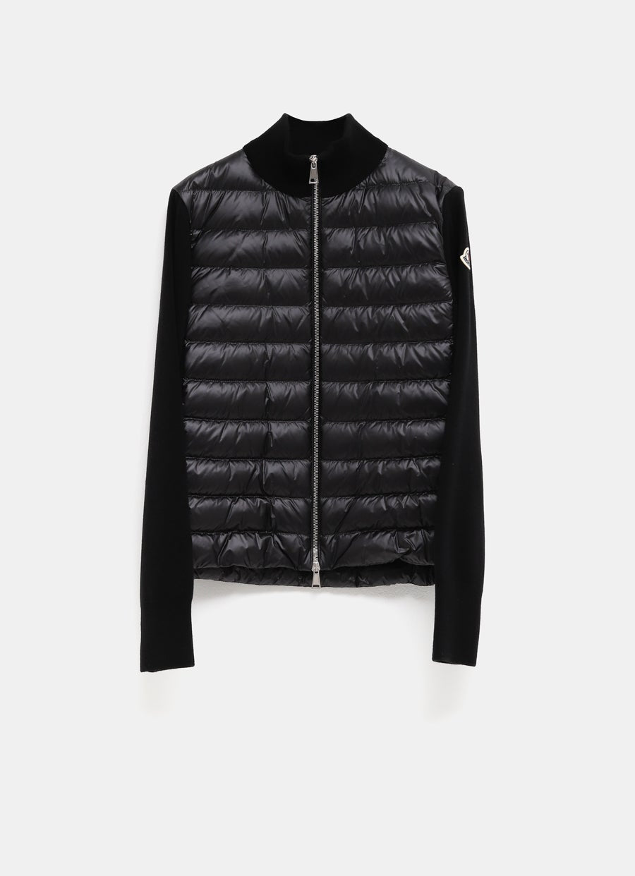 Padded Wool Cardigan for Women