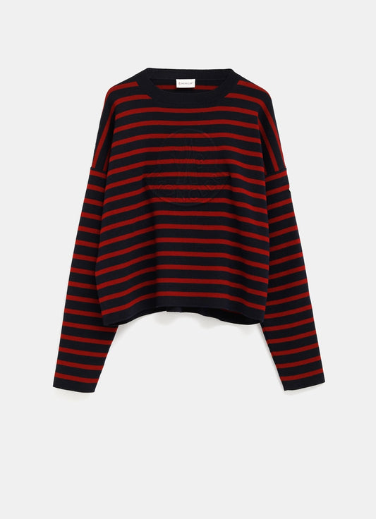 Striped Wool Jumper for Woman